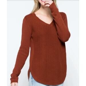 RD Style Josslyn V Neck sweater Stitch Fix size XXL Pullover cozycore Office